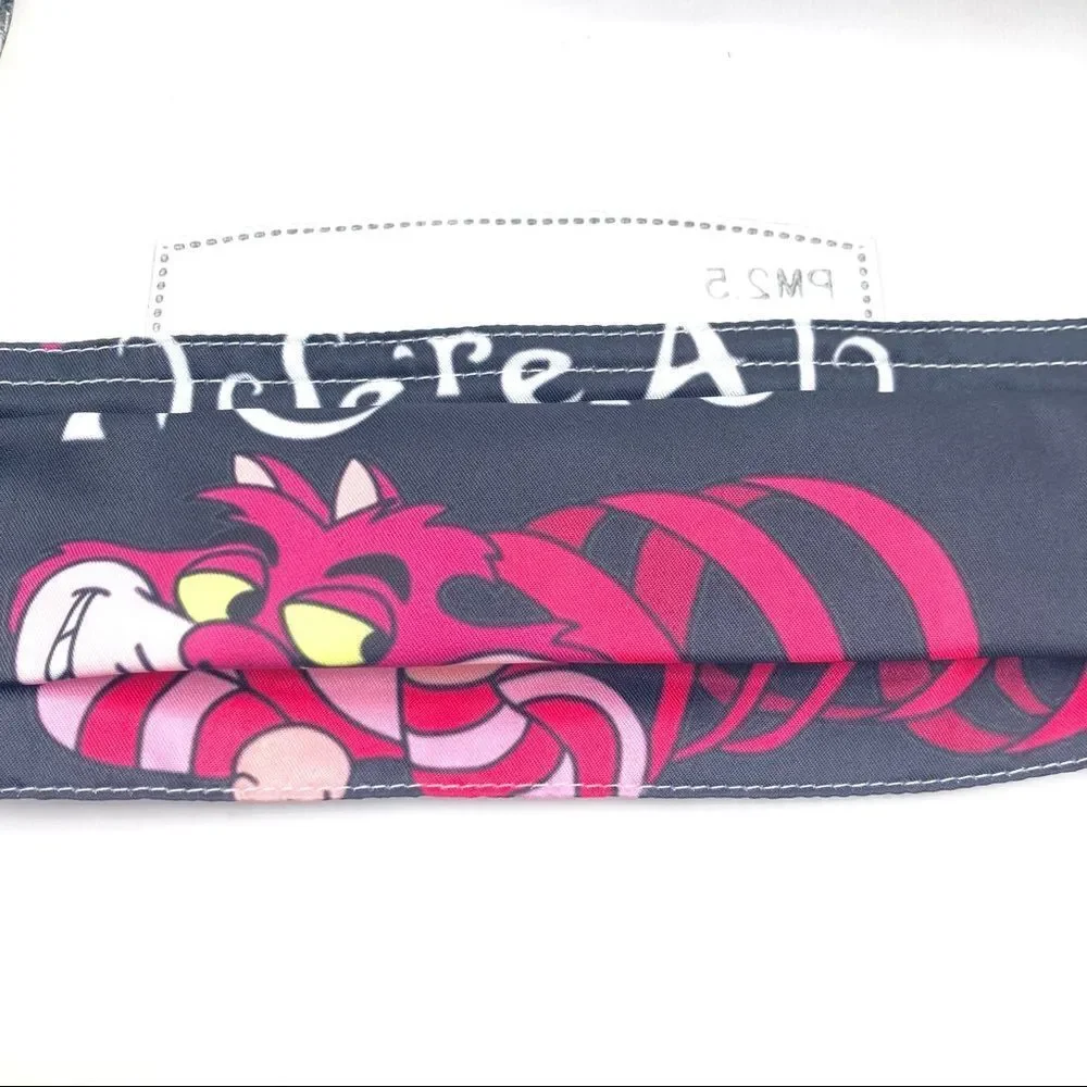 Alice In Wonderland Cheshire Cat face mask